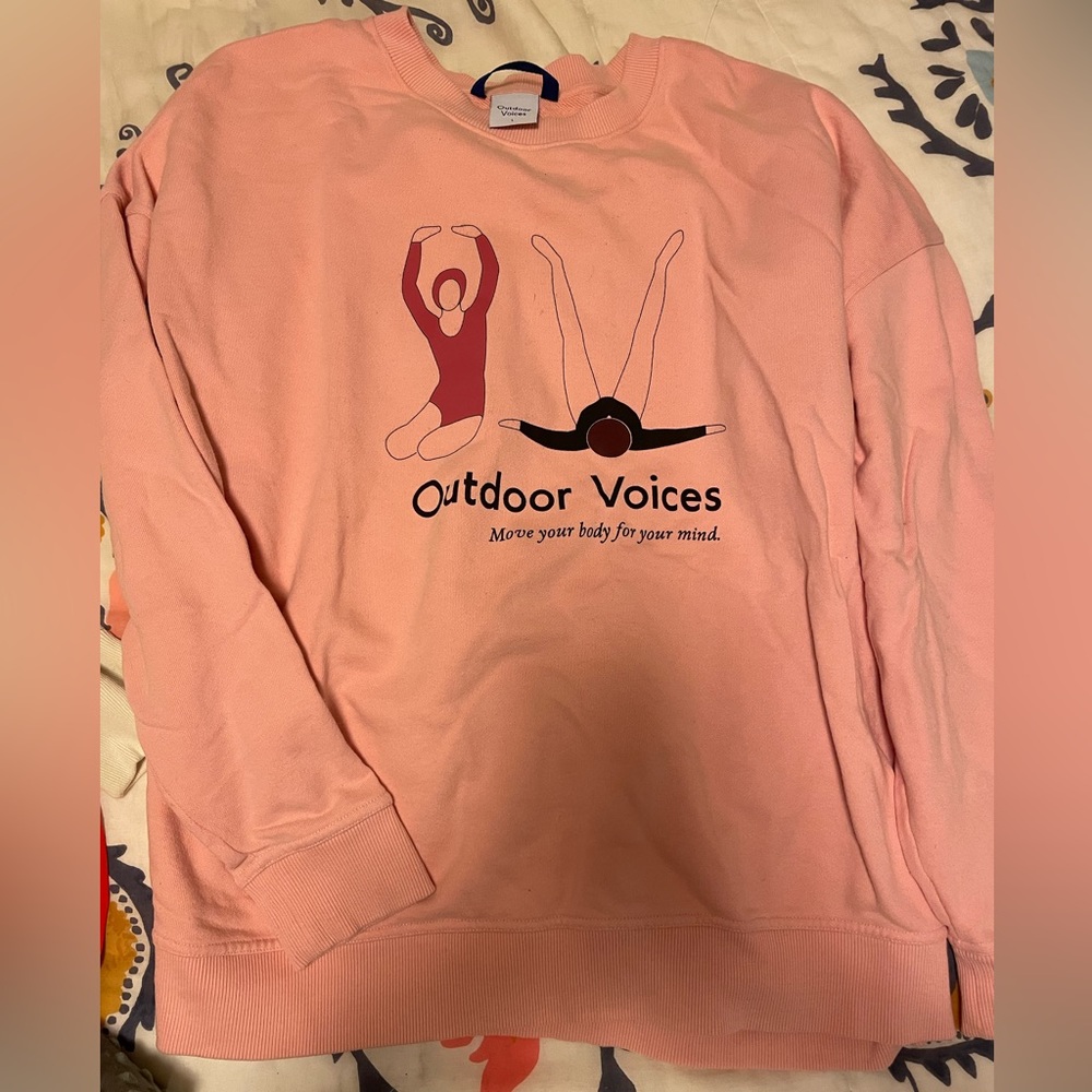 Outdoor Voices Graphic Sweatshirt